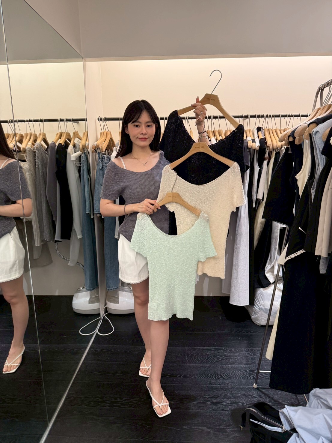 OB6116 U領毛顆上衣*特價*(優惠碼不適用)