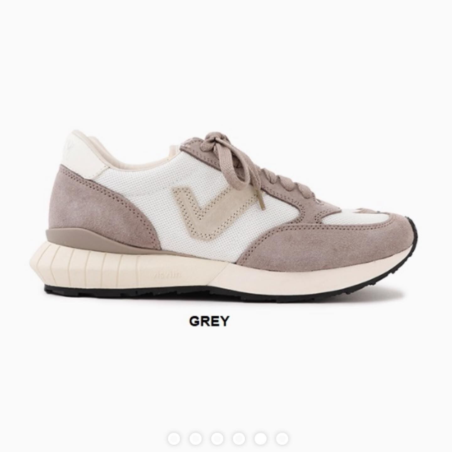 LAST PCS: VISVIM DUNAND TRAINER - GREY SIZE 8 PRE ORDER ITEM (預訂中)