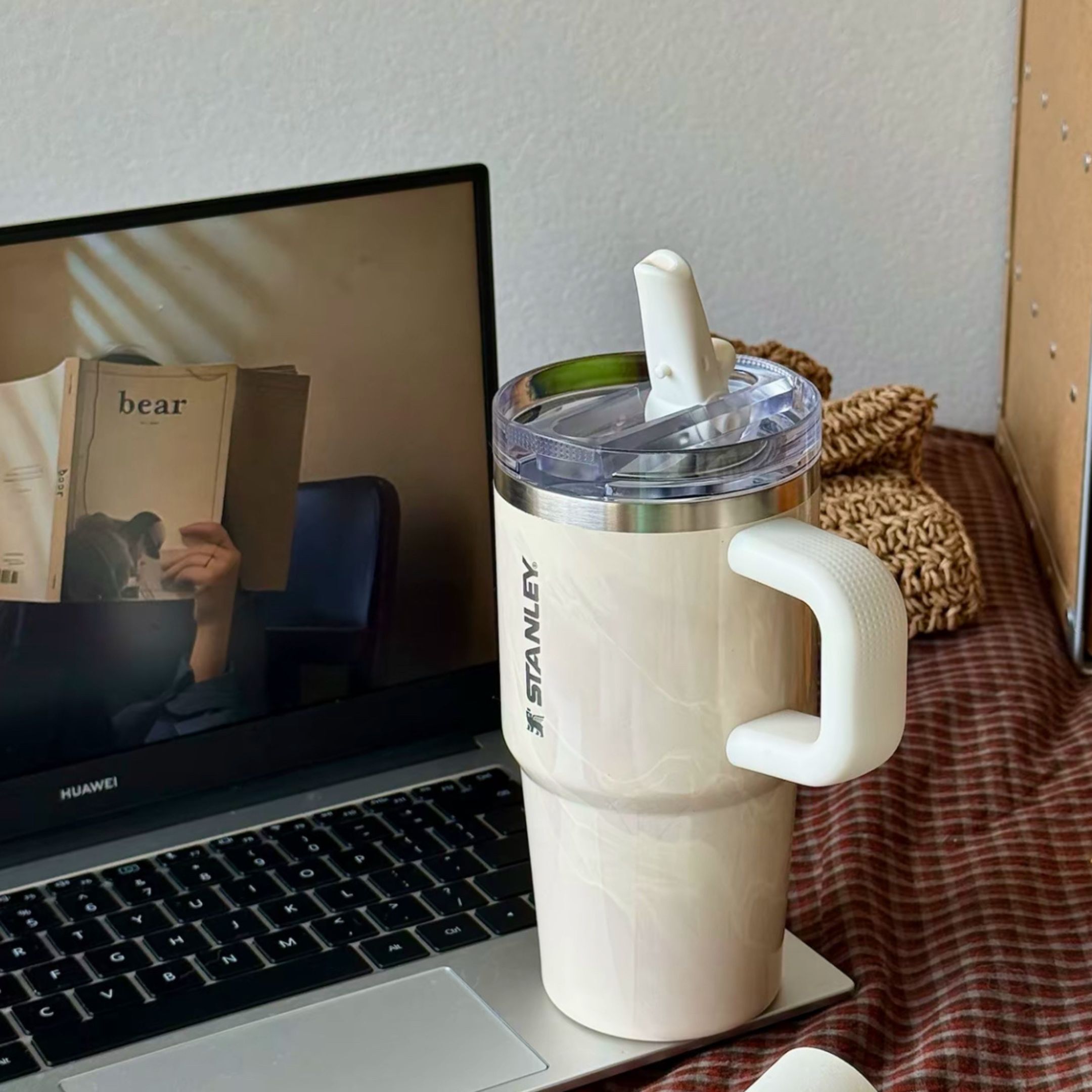 NICEDAY 代購 Stanley 保冷 保溫 大理石 白 紫色 粉色 591ml