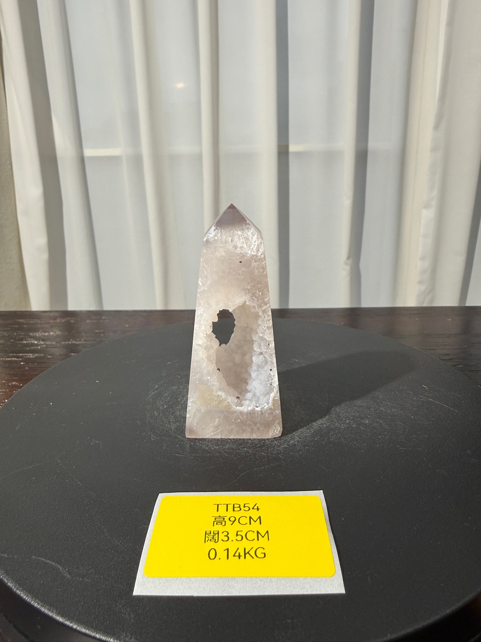 ZA441 TTB54 瑪瑙水晶方尖碑 高度9cm 闊度3.5cm 重量0.14kg