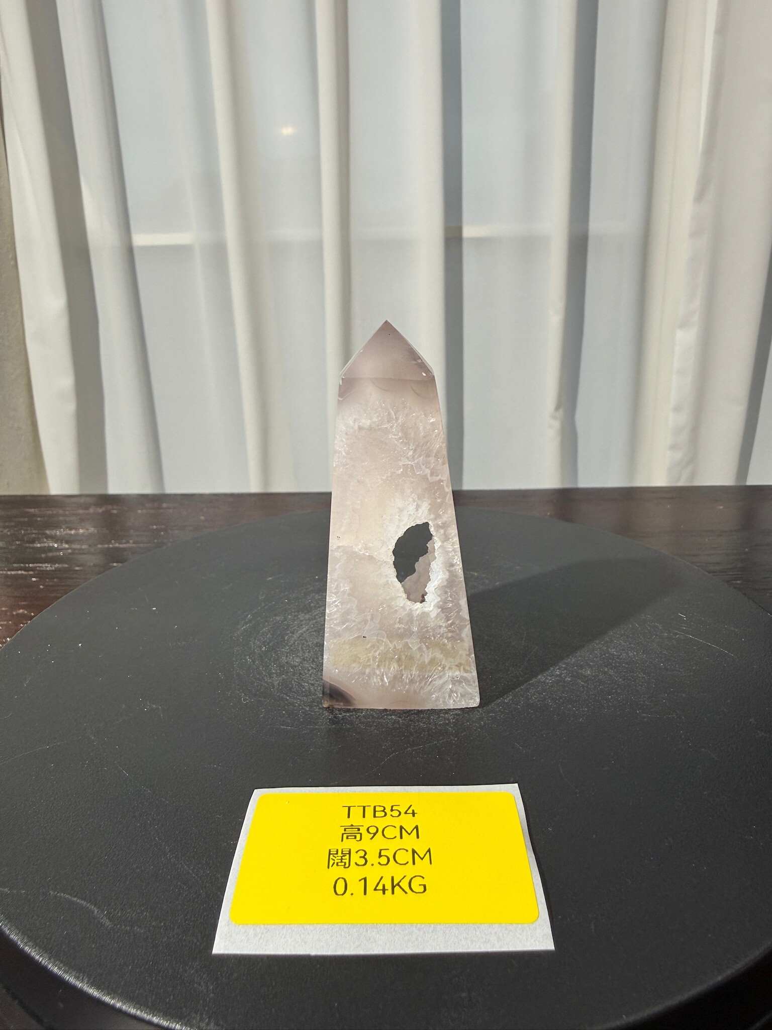 ZA441 TTB54 瑪瑙水晶方尖碑 高度9cm 闊度3.5cm 重量0.14kg