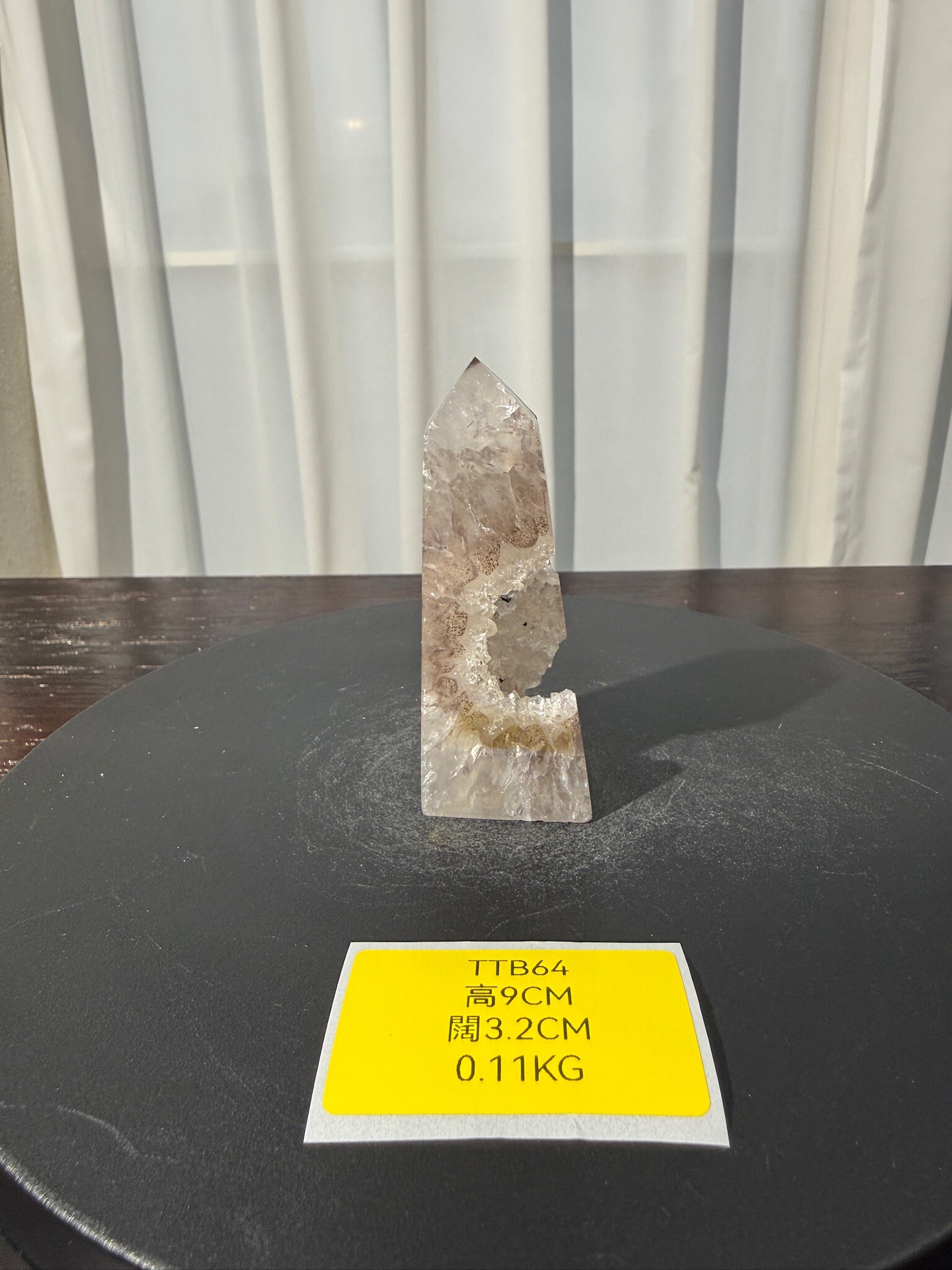 ZA451 TTB64 瑪瑙水晶方尖碑 高度9cm 闊度3.2cm 重量0.11kg