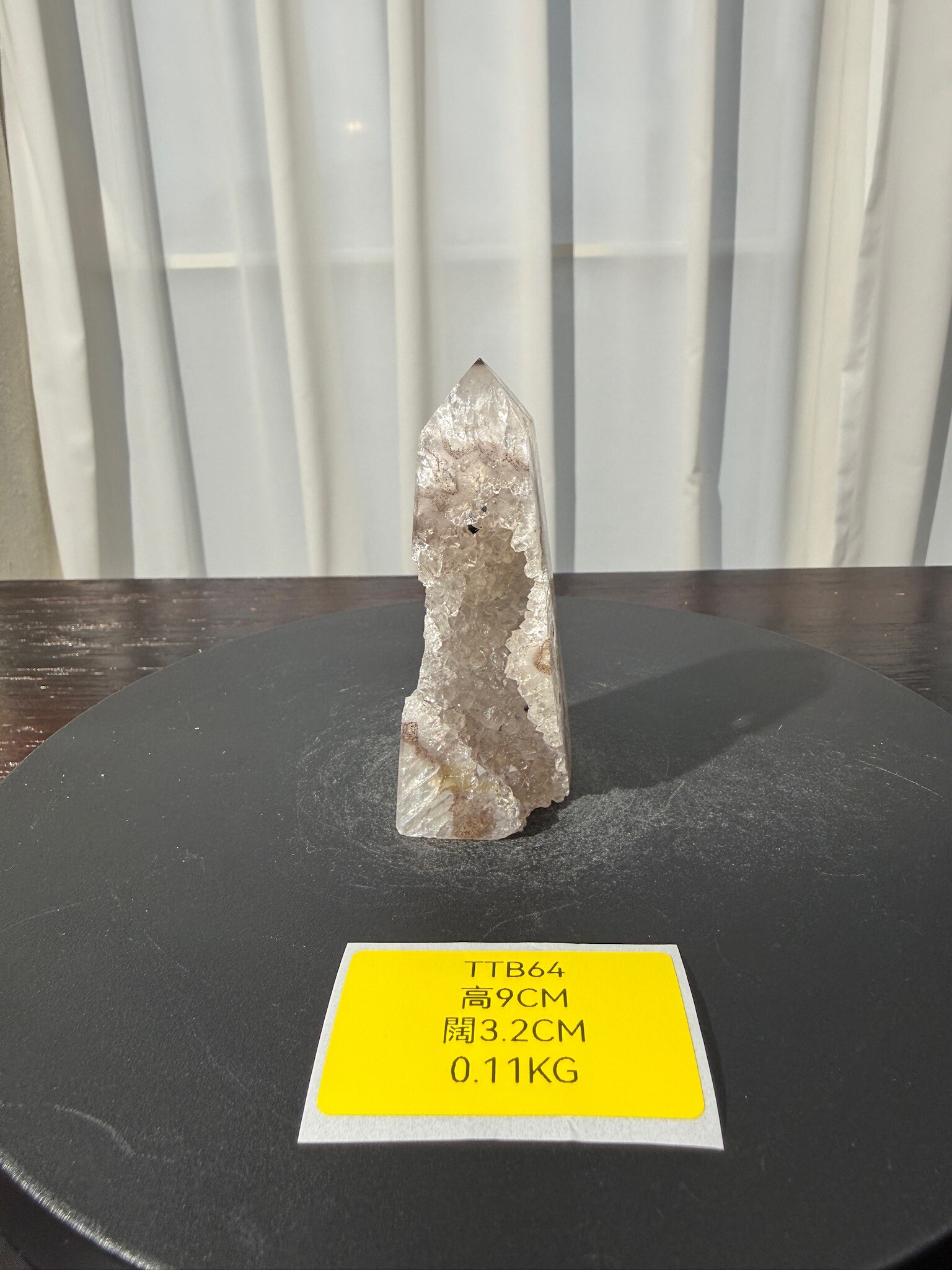 ZA451 TTB64 瑪瑙水晶方尖碑 高度9cm 闊度3.2cm 重量0.11kg