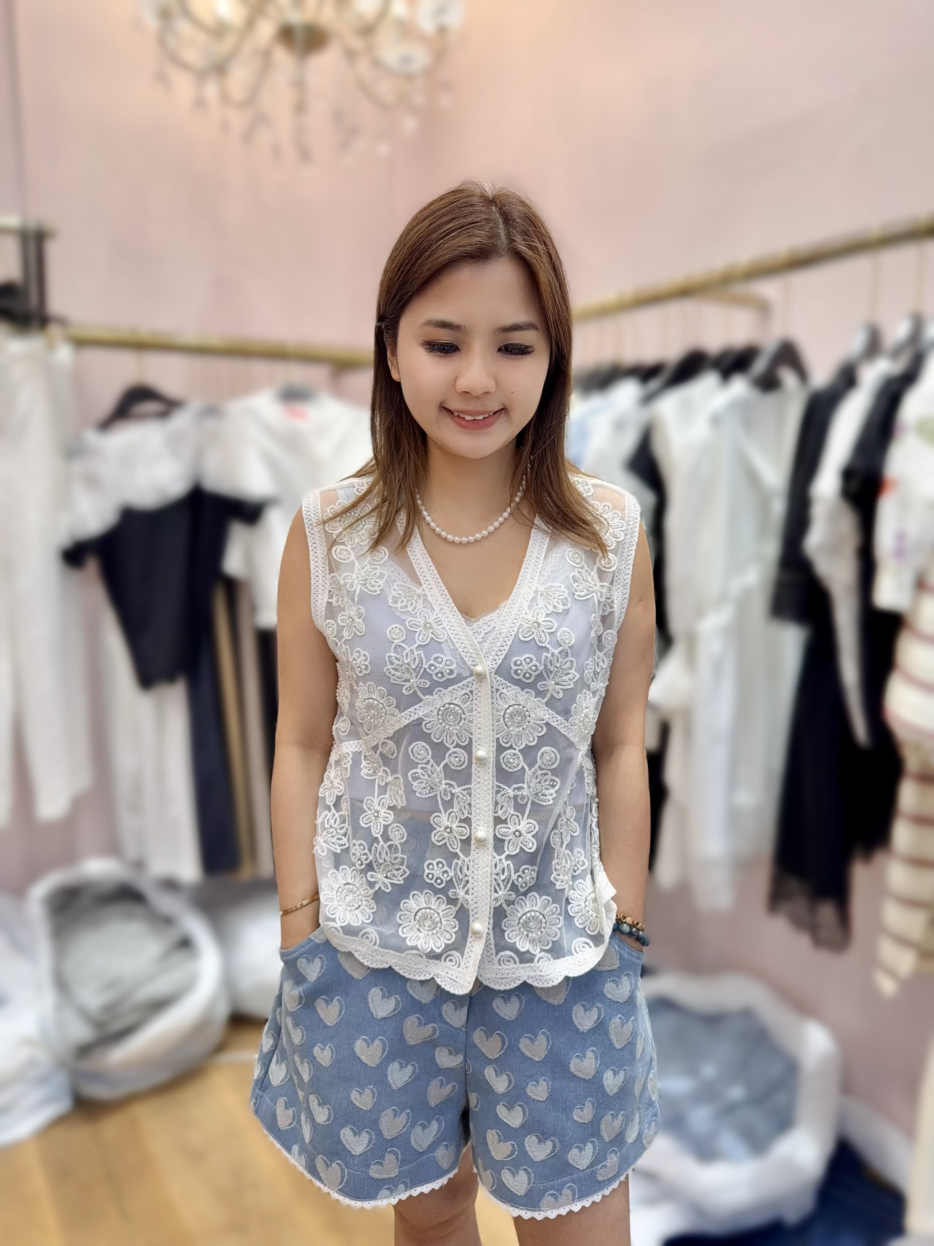 Ot77  LACE背心   胸39  長21 $399