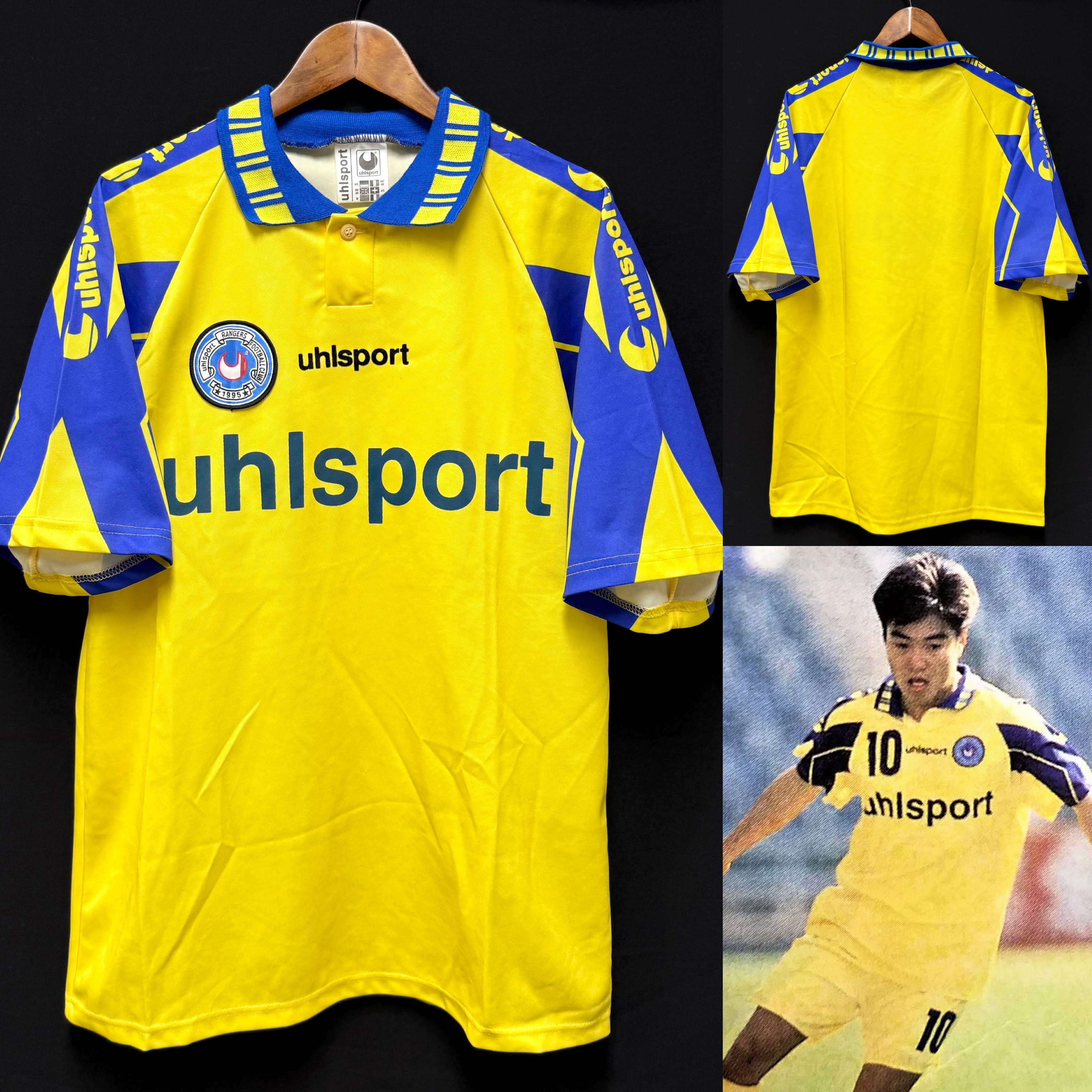 Rangers Football Club 1995-1996 Uhlsport Home Shirt