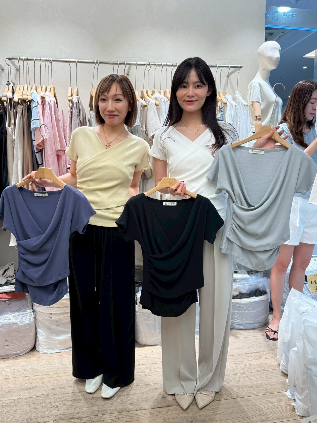 SG6113  棉質女神前頁上衣