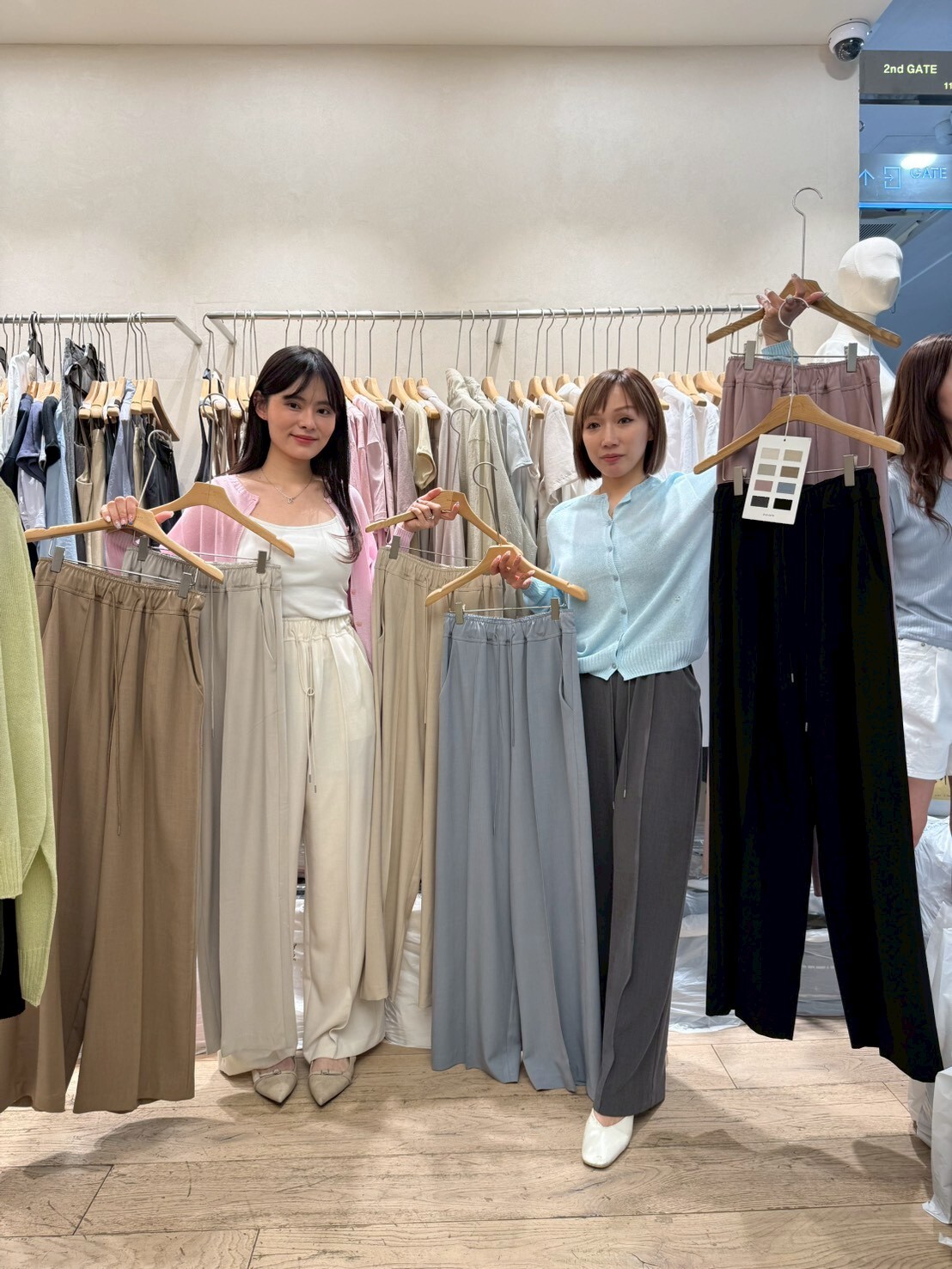 SG6101 夏季麻混紡抽繩寬褲 *優惠碼不適用*