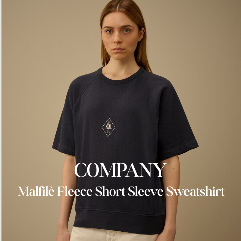 【代購】CP COMPANY Malfilè 刷毛短袖衛衣 短袖大學T