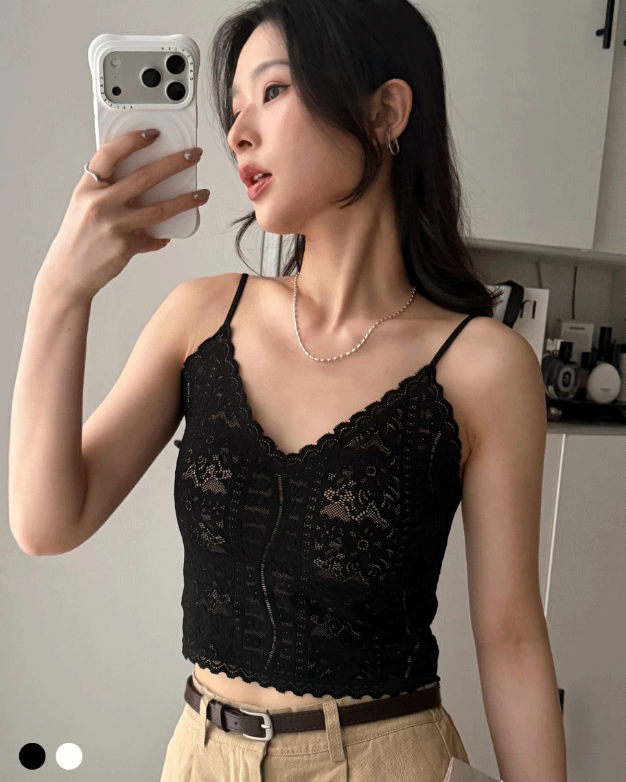 小心機透膚蕾絲小可愛