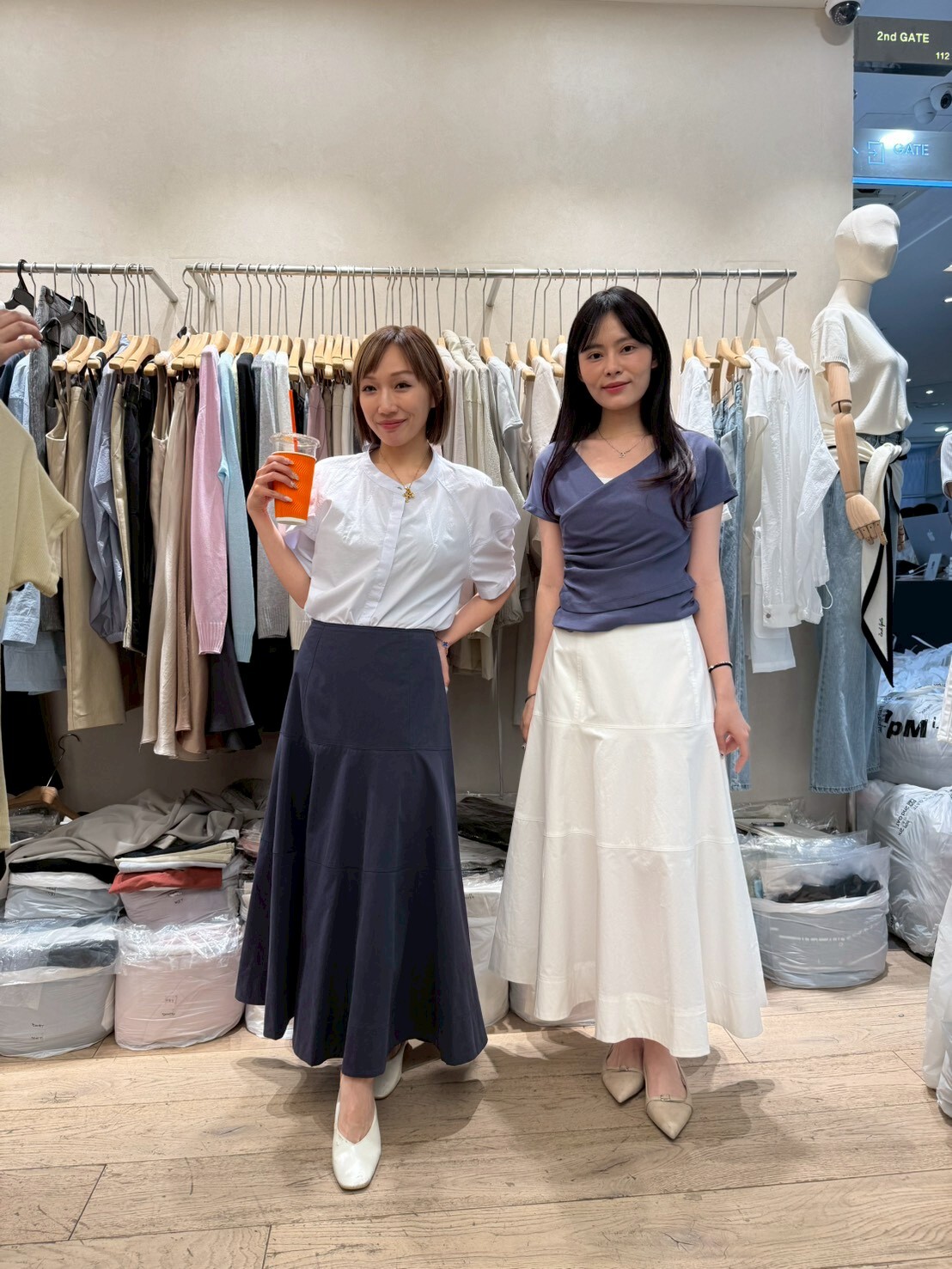 SG6115 傘形百搭全棉長裙 (S/M)