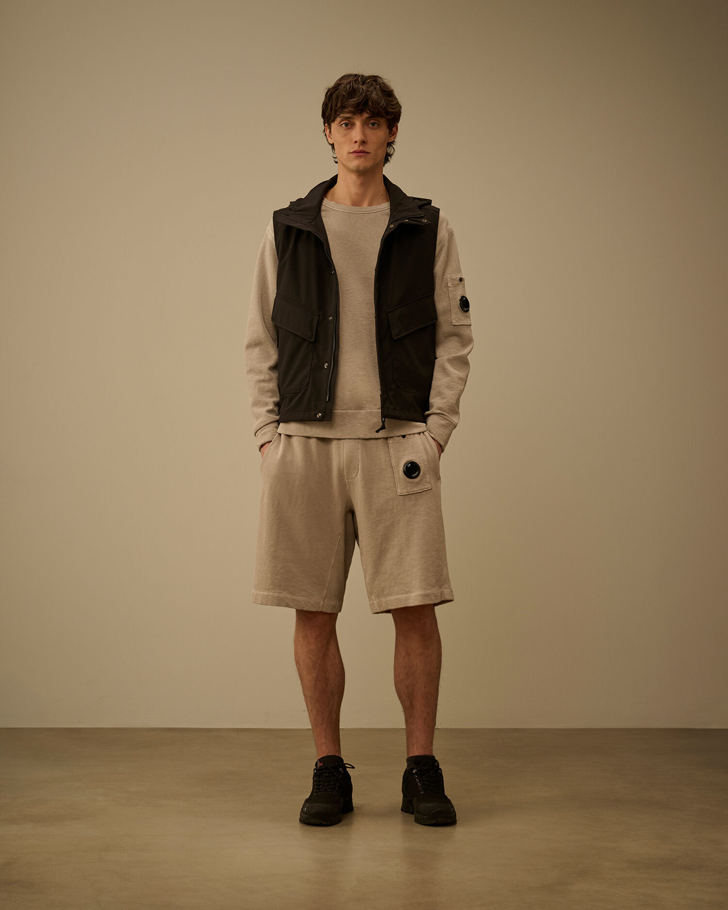【代購】CP COMPANY Malfilè 刷毛鏡片大學T Crewneck 衛衣
