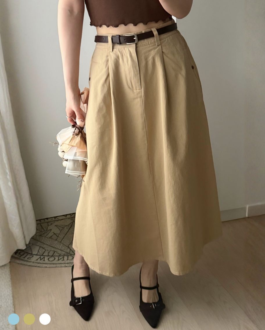 知性百搭A字長裙
