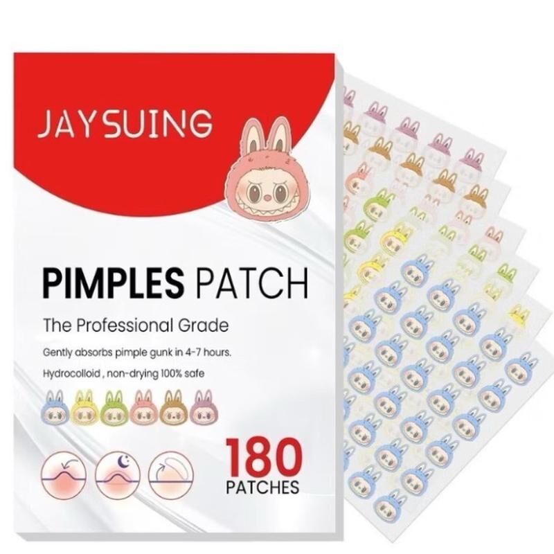 泰國 Jaysuing Labubu 造型痘痘貼（180貼）（T4 BB10）