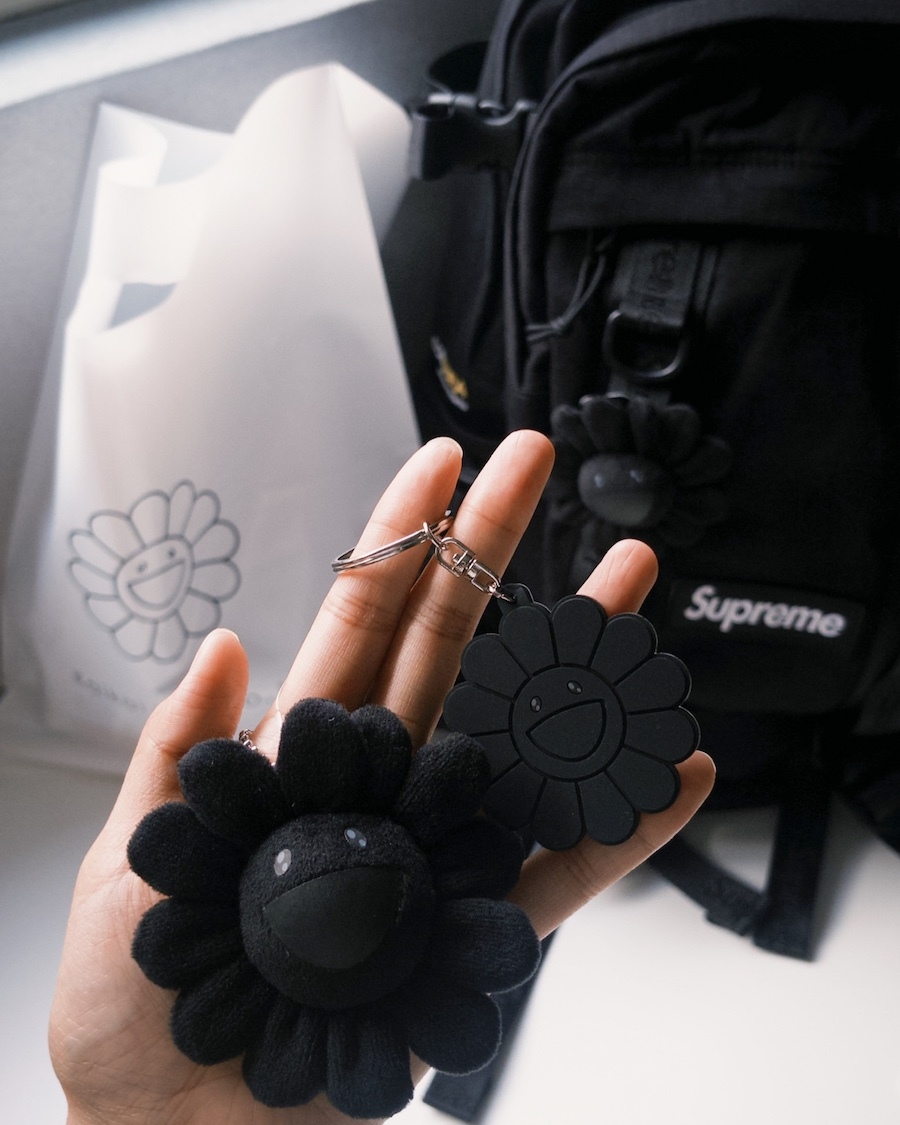｜日本連線｜村上隆 TAKASHI MURAKAMI 矽膠小花鑰匙圈
