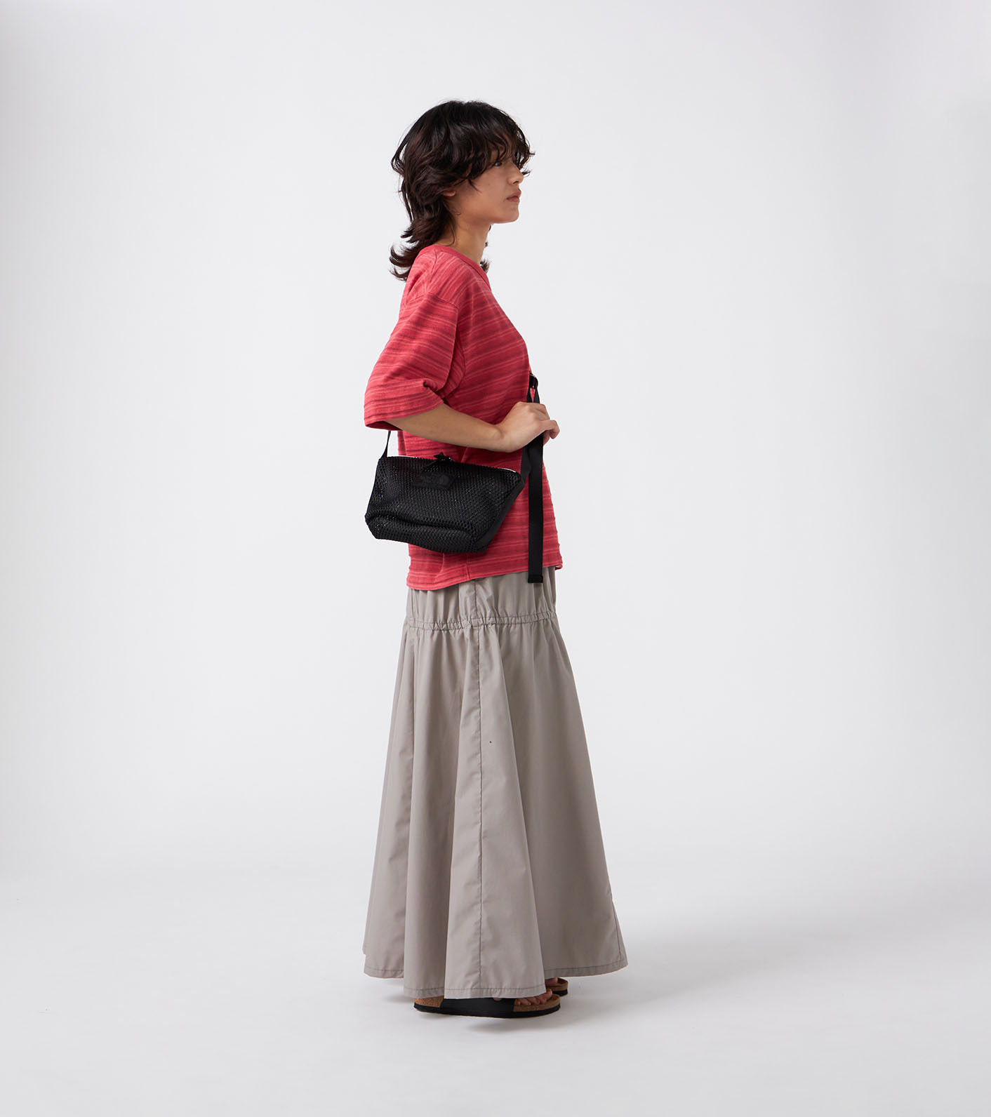 預購┃TNF 紫標 Mesh Field Small Shoulder Bag 網狀 洞洞 小包