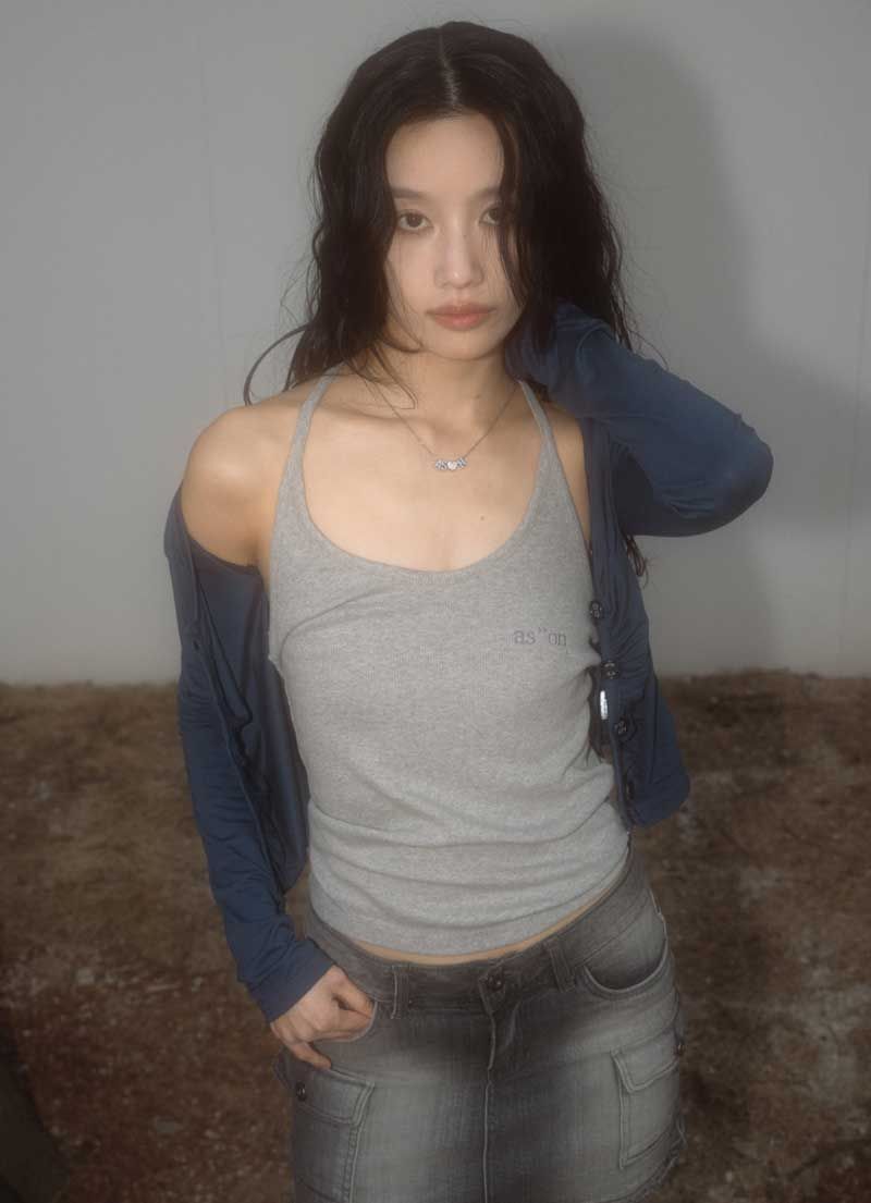 ASON 掛脖無袖背心 P0000BQW000A
