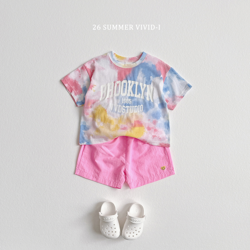 90-140 VV 小刺繡輕便短褲 6色