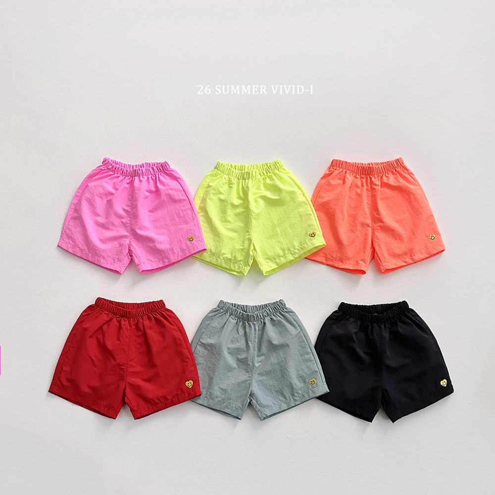 90-140 VV 小刺繡輕便短褲 6色