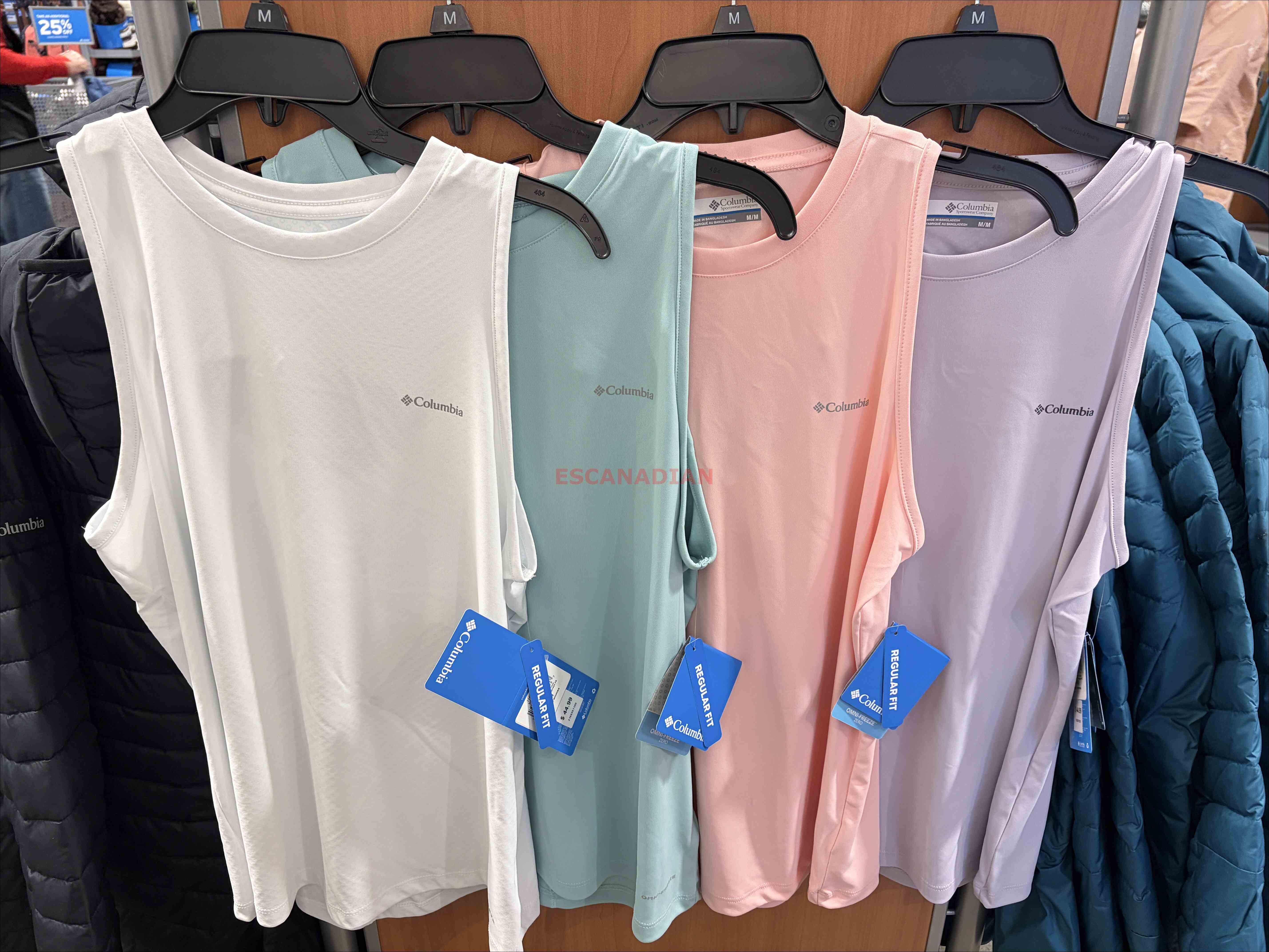 Columbia  女大人 Omni-Freeze冰點科技 超涼感快乾排汗 滑面材質 背心 (4色)