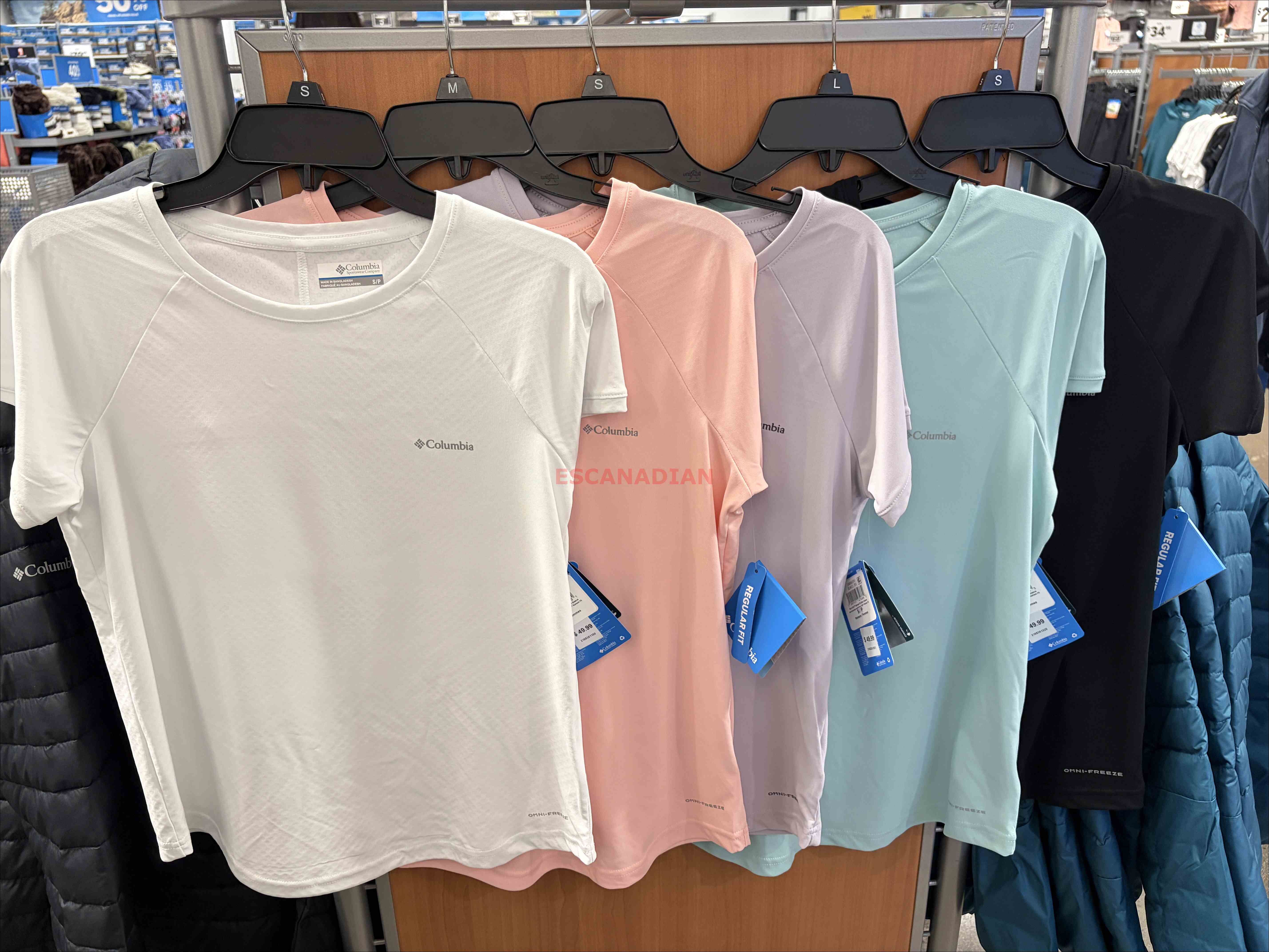 Columbia  女大人 Omni-Freeze冰點科技 超涼感快乾排汗 滑面材質 短TEE (5色)