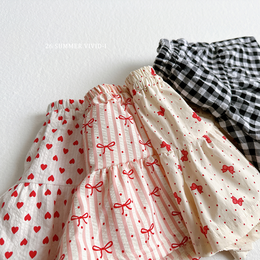 90-140 VV 甜美女孩褲裙 4款