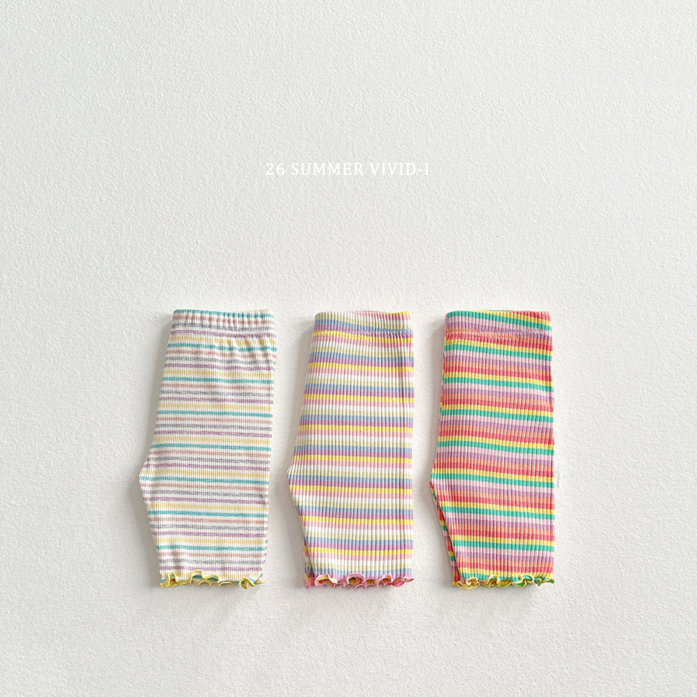 90-140 VV 彩虹內搭褲 3色