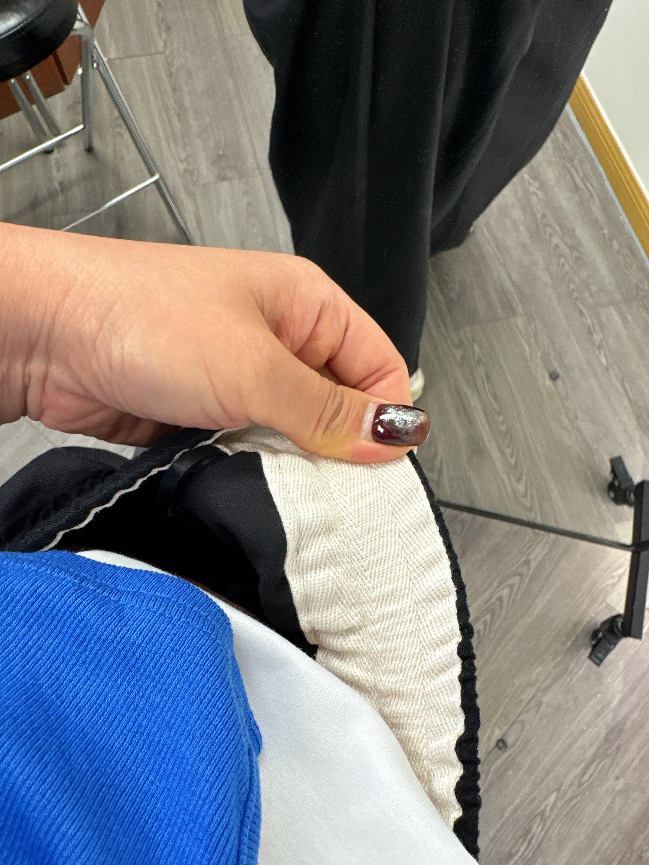 立體cutting黑西褲