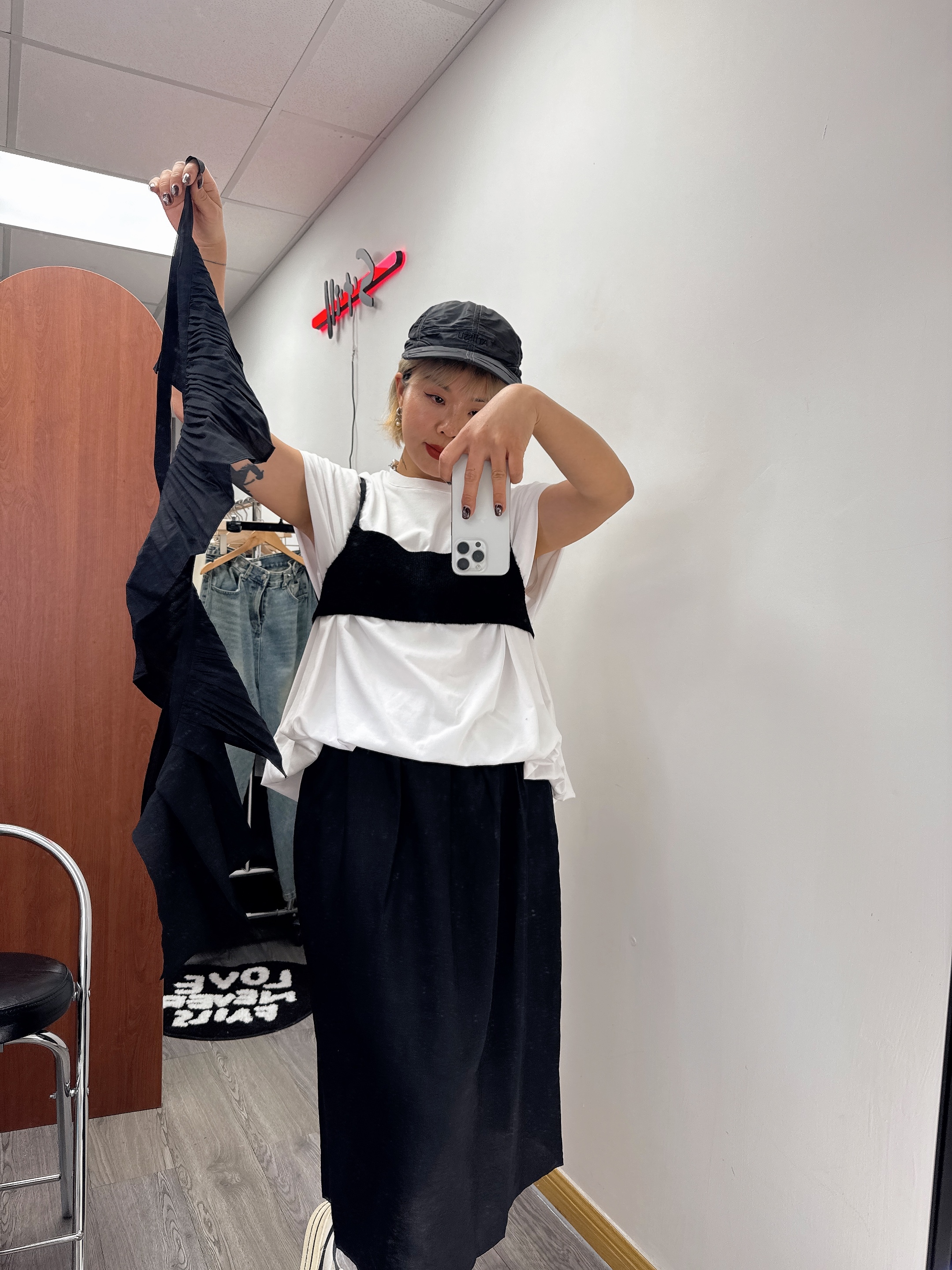 Ruffles 可拆SK(兩色)