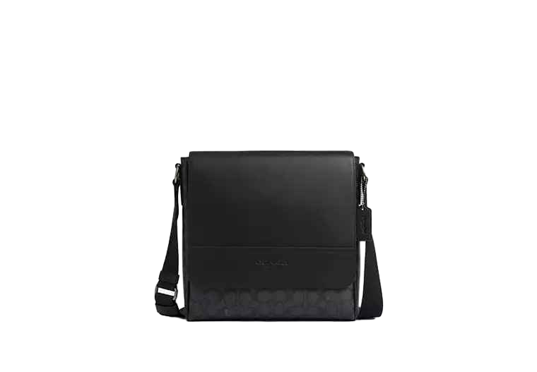 【Coach Outlet】Houston Map Bag   老花黑