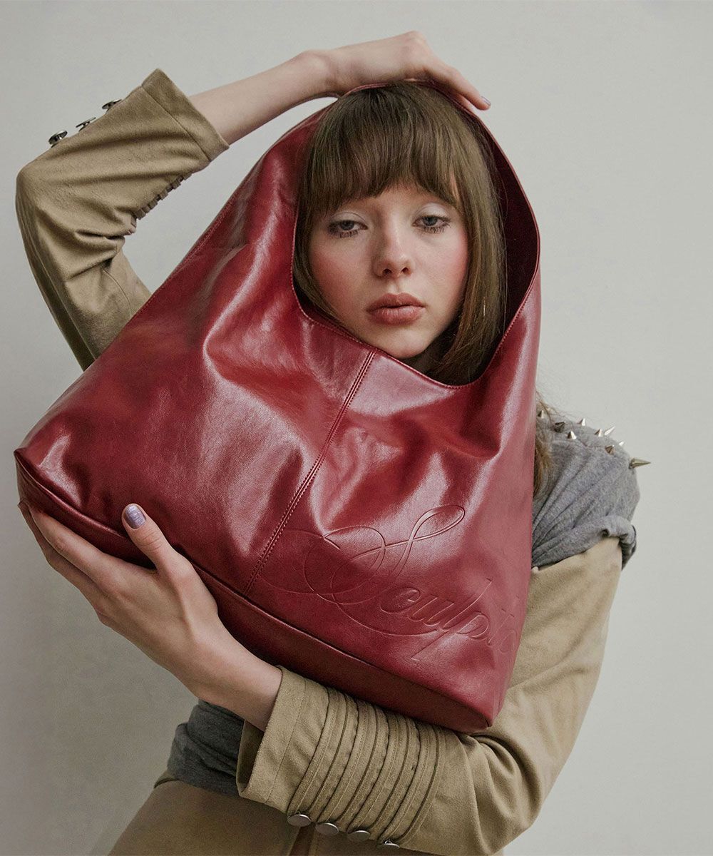 SCULPTOR Everyday Hobo Bag 深紅色 SC26S524RD