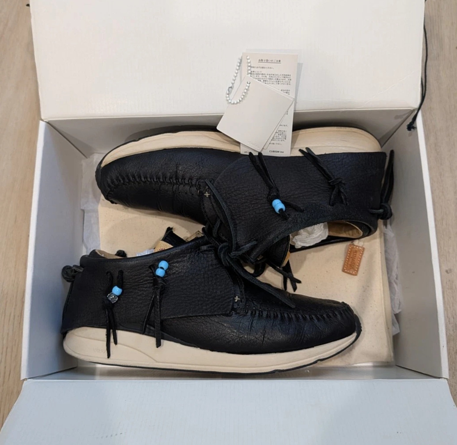 LAST SALE: VISVIM FBT FLK - BLACK SIZE 10 PRE ORDER ITEM (預訂中)