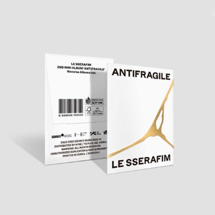 LE SSERAFIM ~ ANTIFRAGILE (WEVERSE ALBUM)
