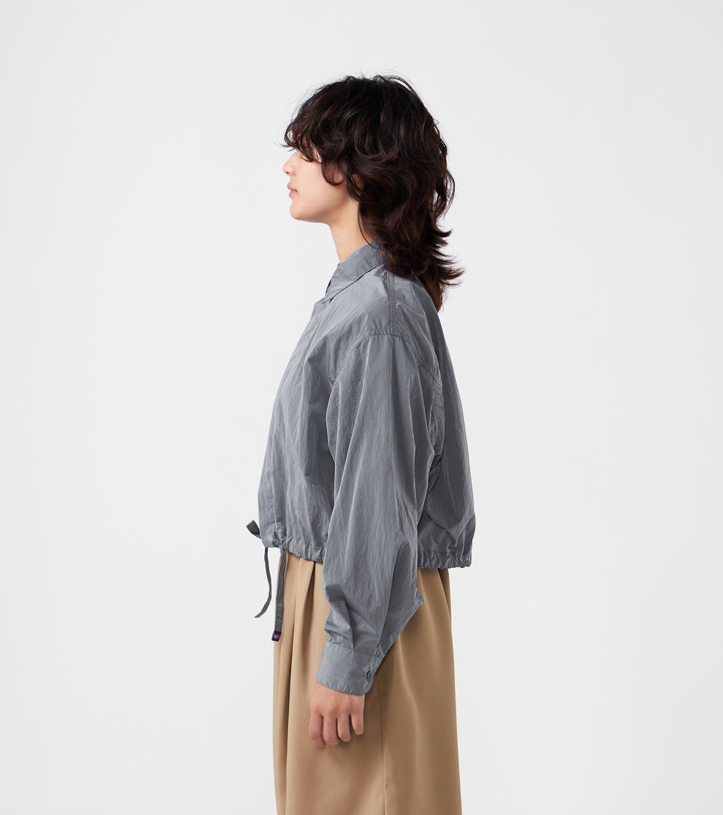 限時折扣預購┃女版 日本 TNF 紫標 Nylon Taffeta Field Cropped Shirt Jacket 短版 外套