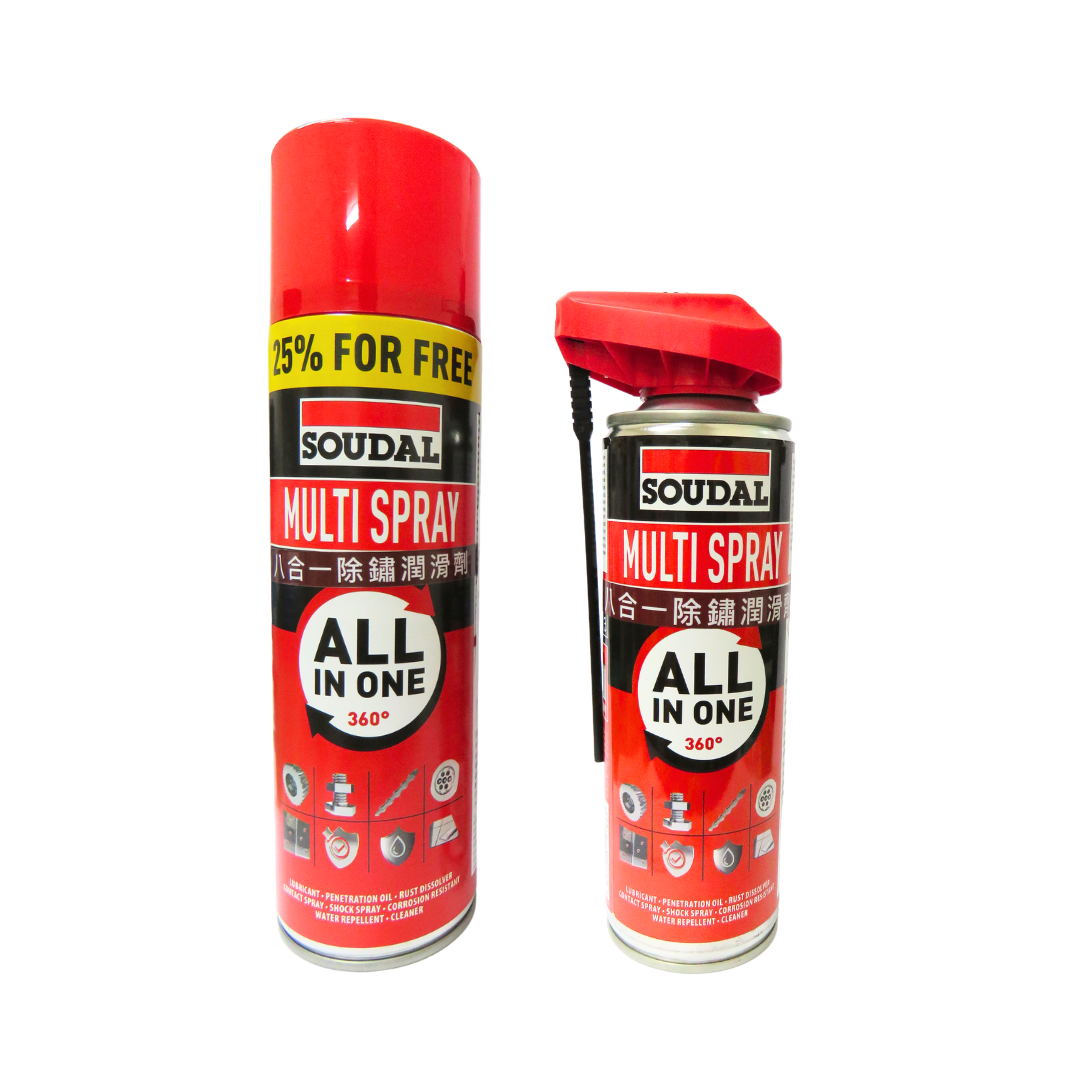 【五金小姐】SOUDAL Multi Spray 八合一除鏽潤滑劑