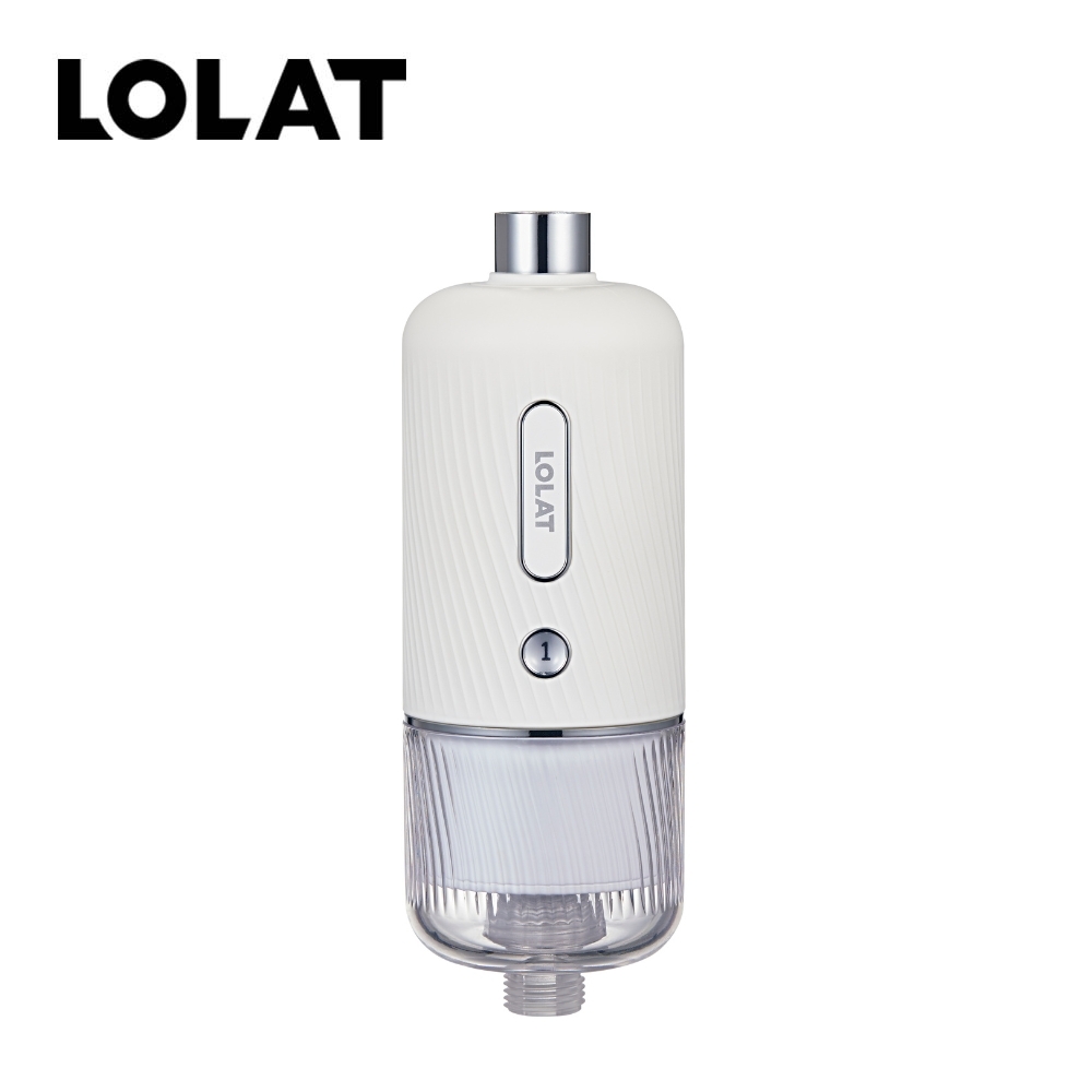 LOLAT淋浴除氯過濾器-白色OP504