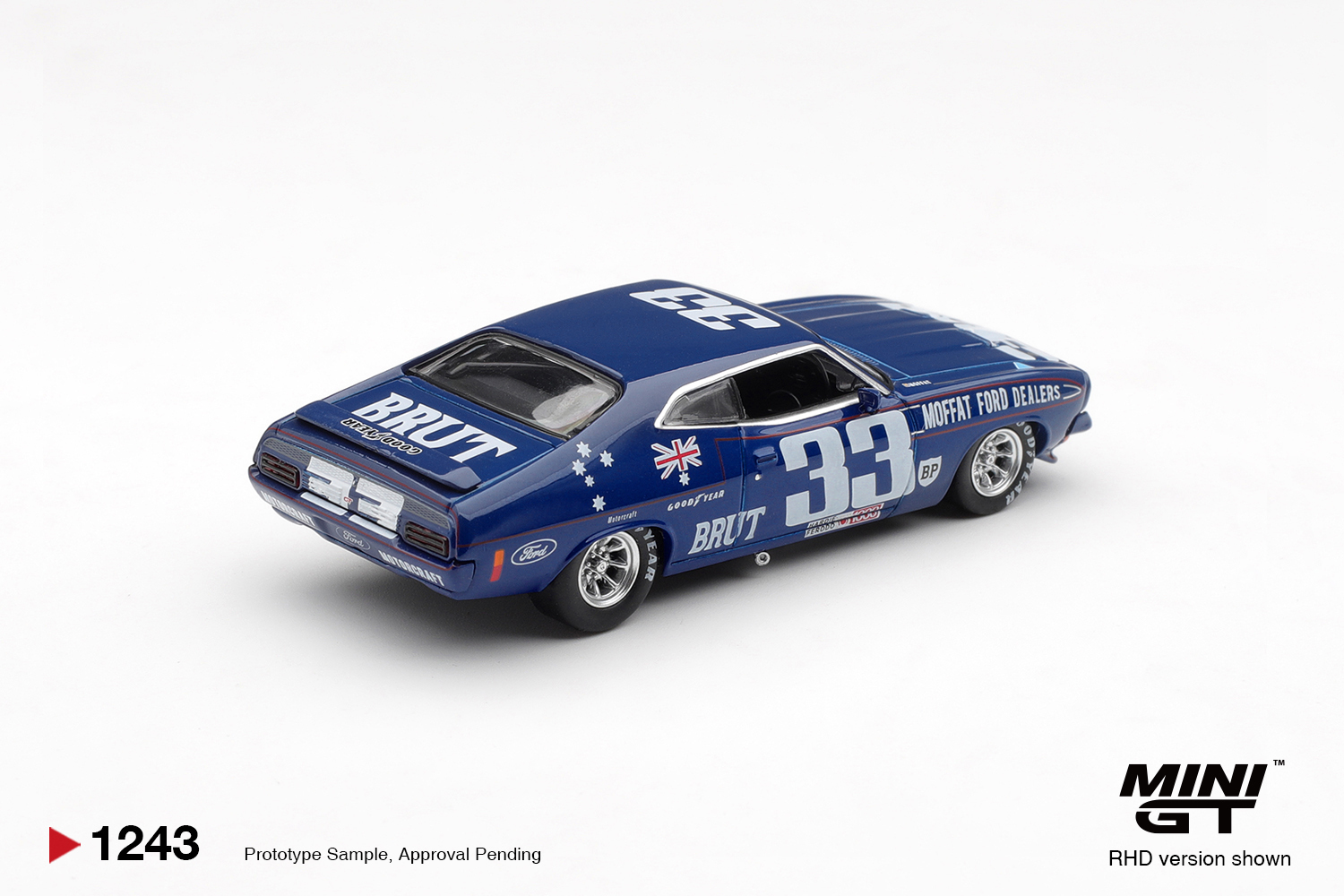 [預訂] Mini GT Ford XB Falcon GT #33 1974 Bathurst 1000澳洲限定