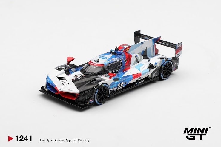 PO-$107 * MINI GT * 1:64 1241 BMW M Hybrid V8 GTP #25 BMW M Team RLL 2024 IMSA Daytona 24 Hrs LHD