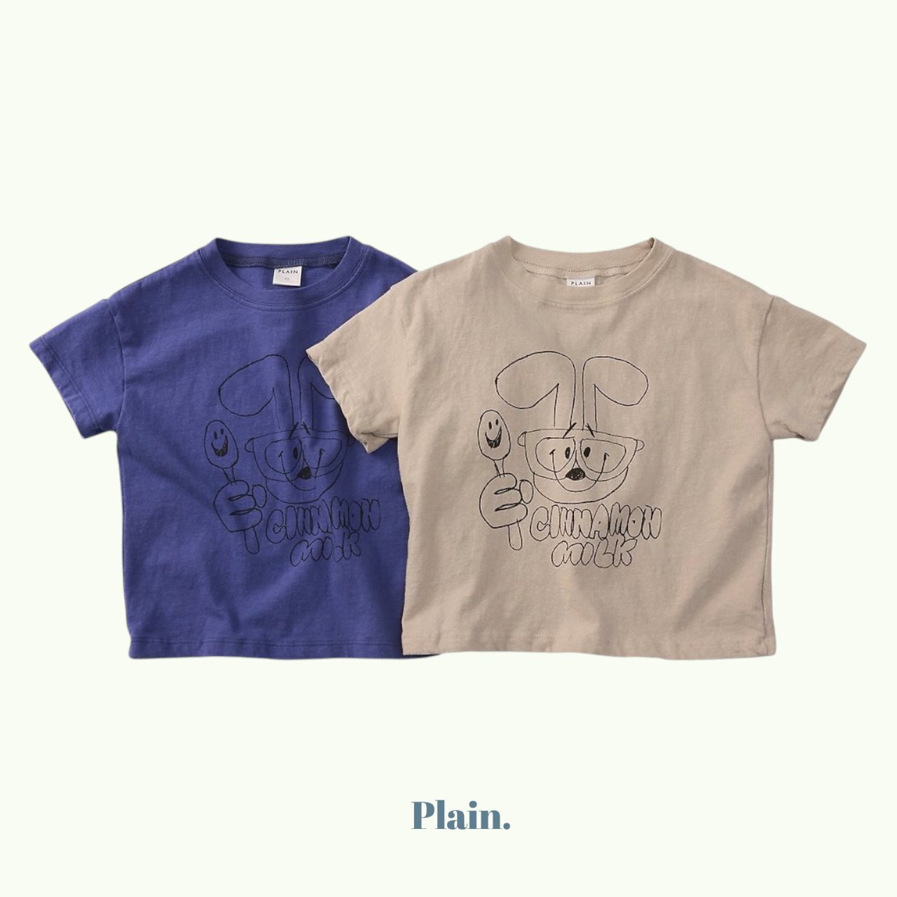 Cinnamon milk 短袖T