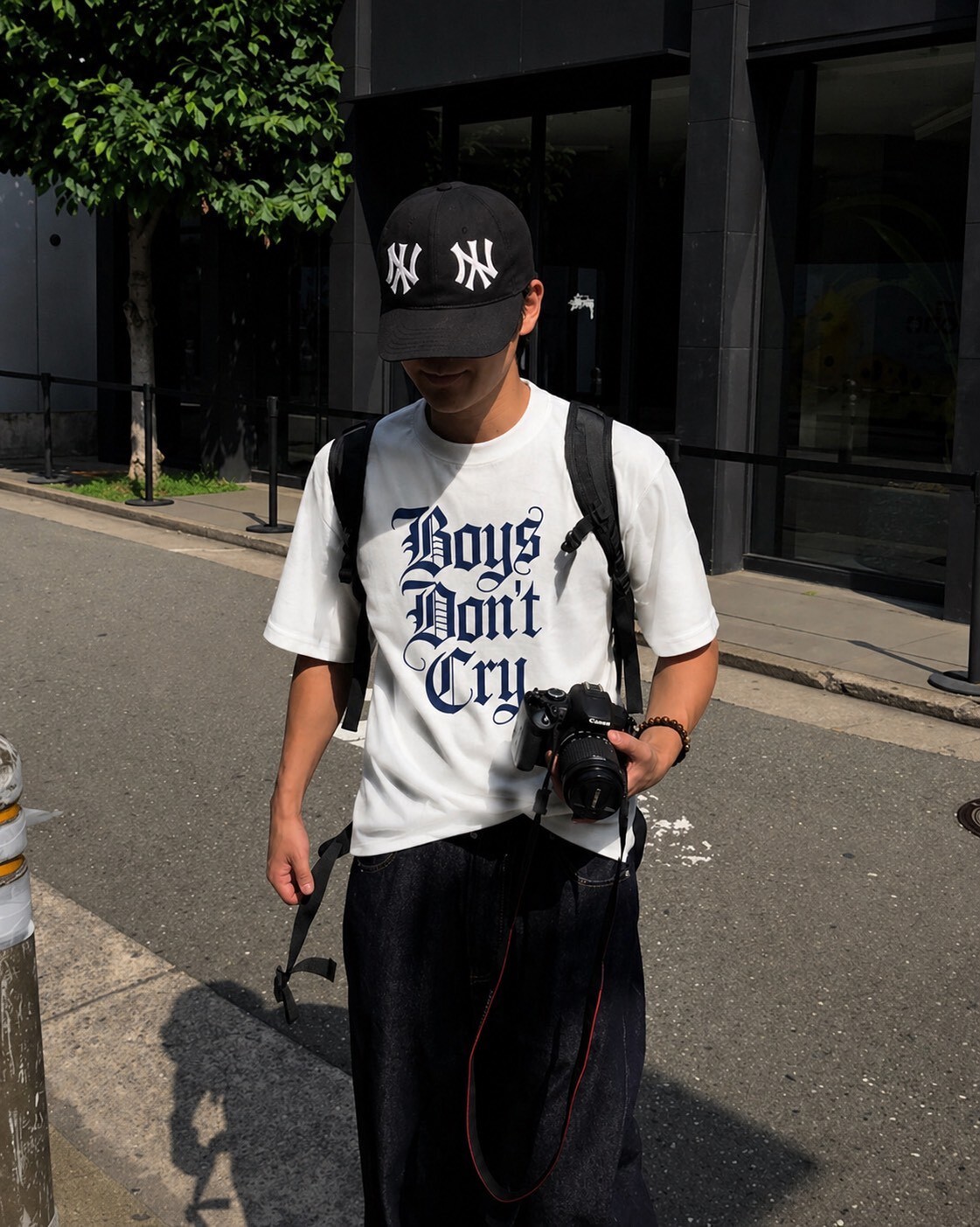 『RB』【現貨】Boys Don’t Cry ‧ 街頭歌德體撞色重磅短T