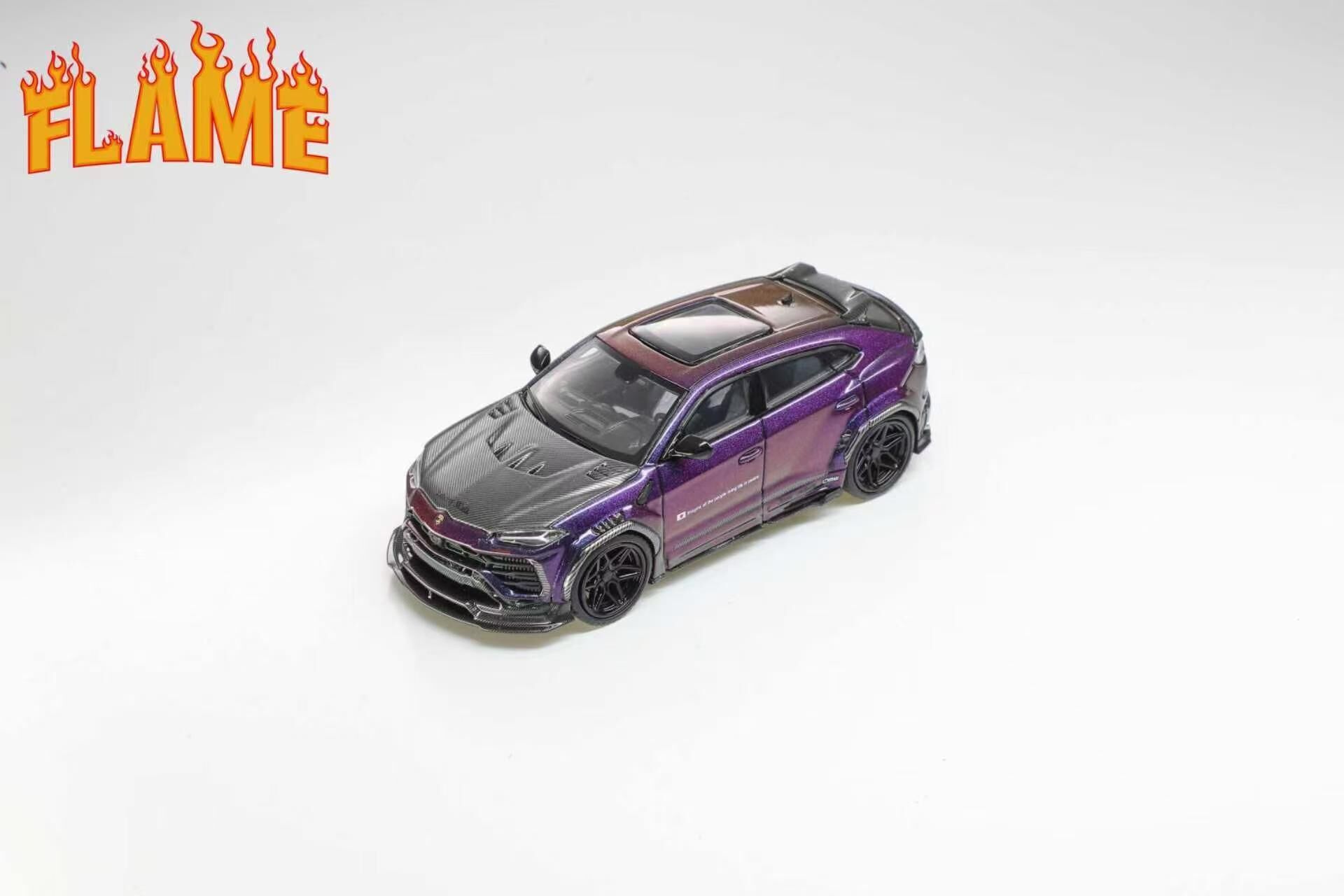 PO-$160 * FLAME * 1:64 LAMBORGHINI URUS LIBERTY WALK CHAMELEON
