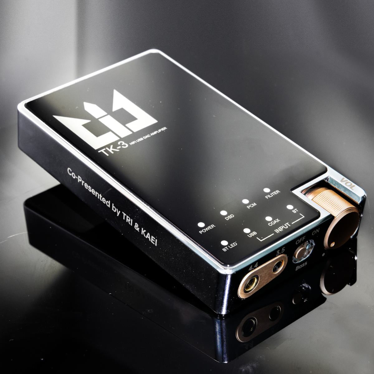 TRI TK3 High-resolution portable audio decoding headphone amplifier