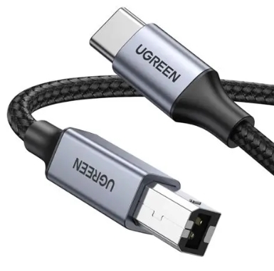 Ugreen USB-C 轉 USB-B 2.0 打印機連接線_US370