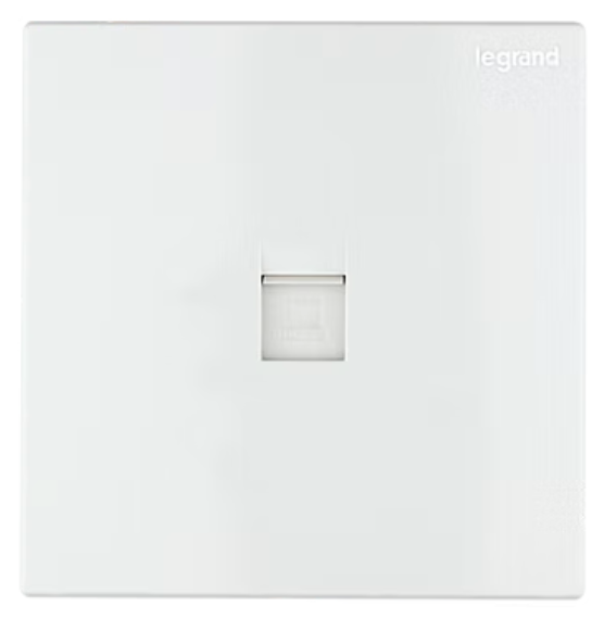Legrand 羅格朗 Galion 單位cat6 電腦插座 (白色/香檳金/深沙銀/玫瑰金/碳素黑/櫻花粉)