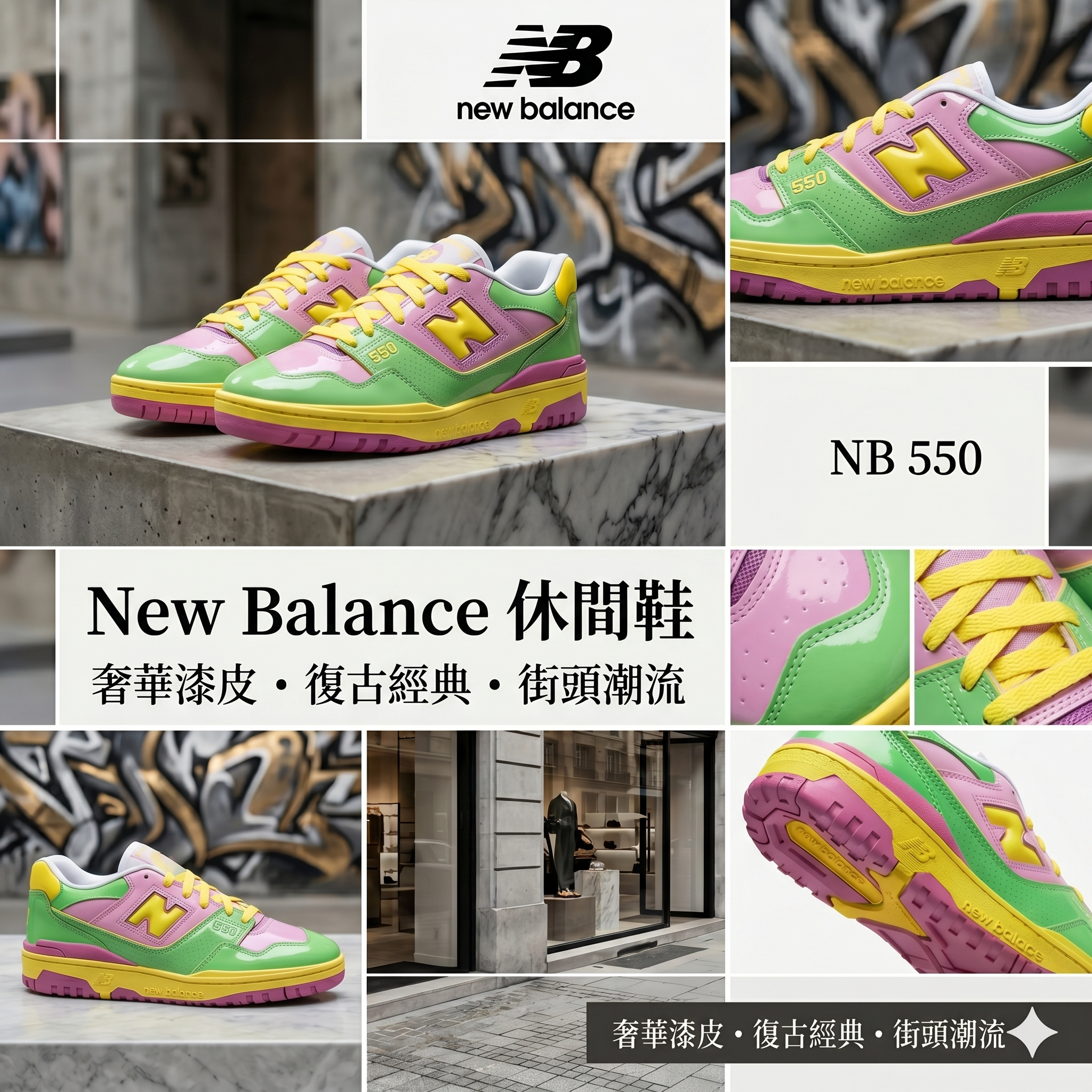 【現貨】New Balance LX040745 休閒鞋 (NBPAES412E)