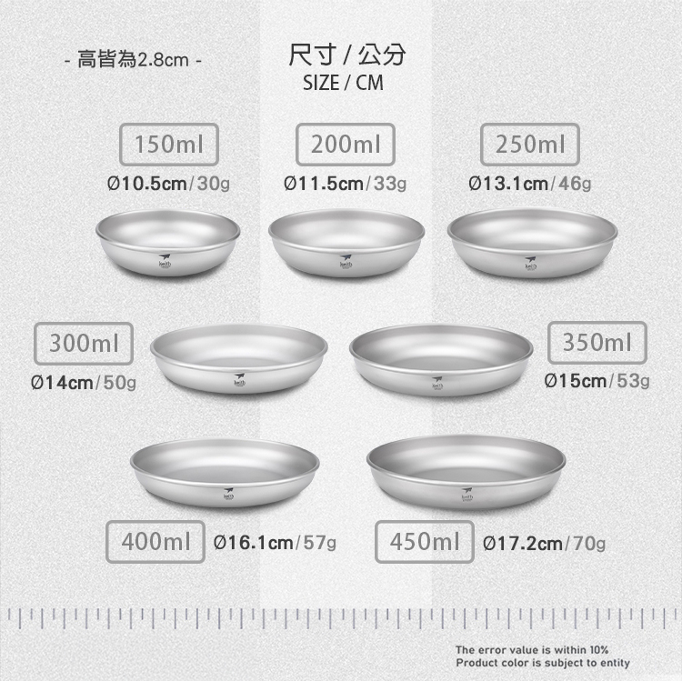 Keith 鎧斯｜純鈦碟盤 Ti536系列