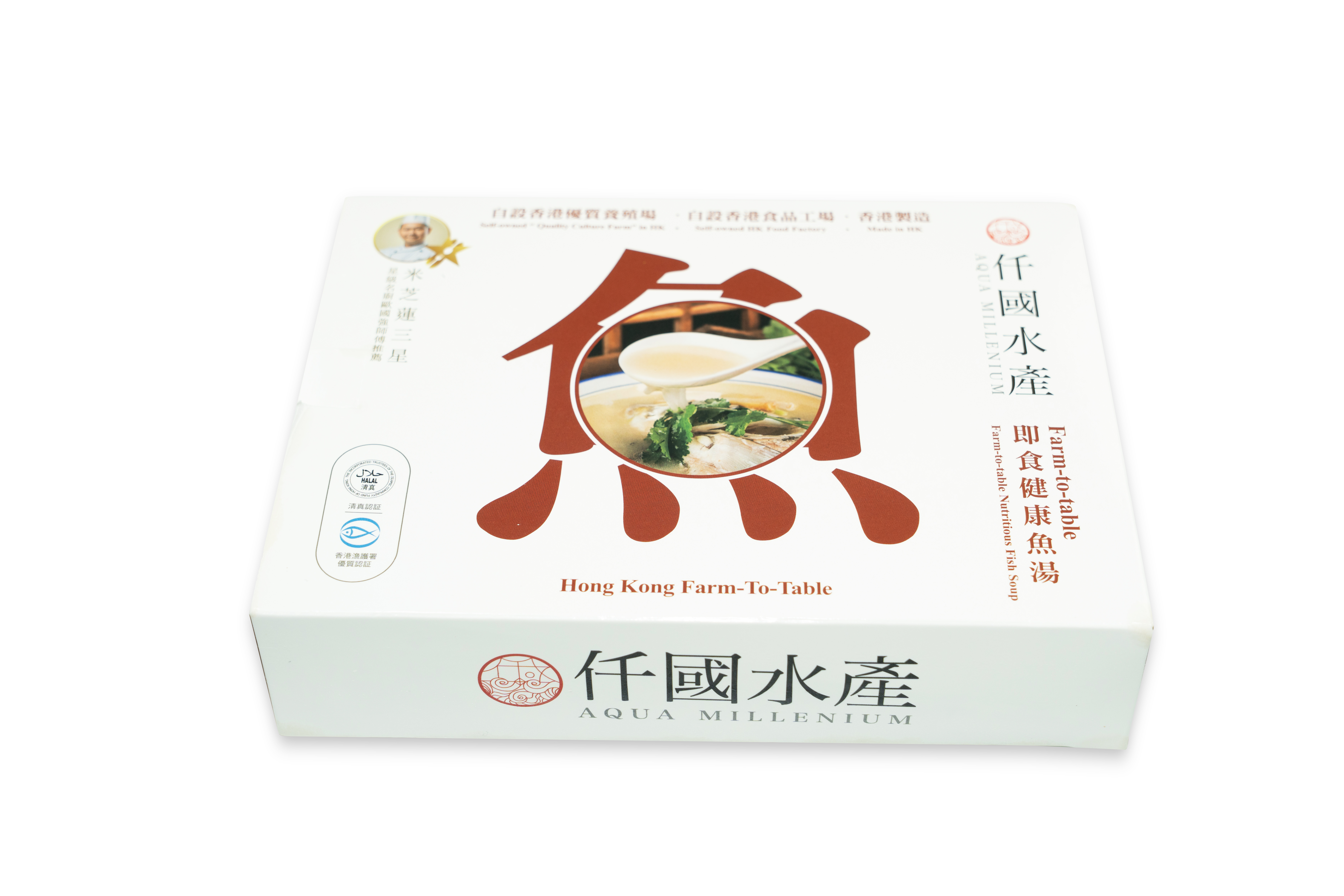 本地漁菜直銷專區：仟國水產 即食健康魚湯 400ml