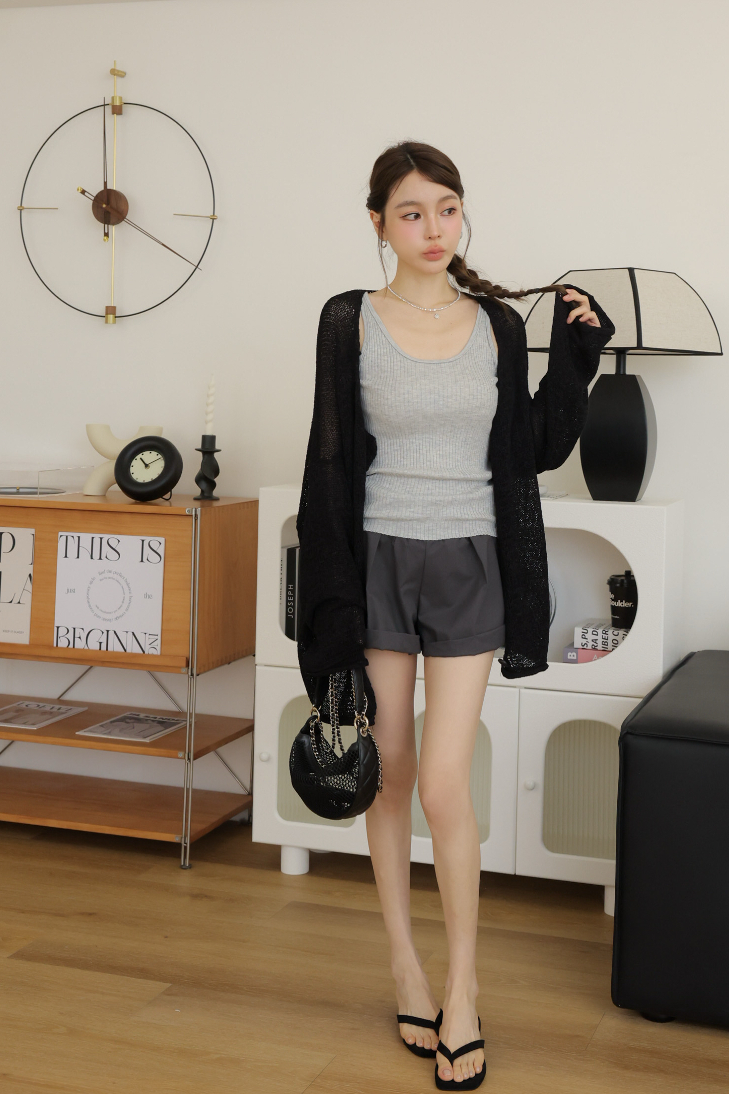 心心念念慵懶多穿勾織外套 HC07