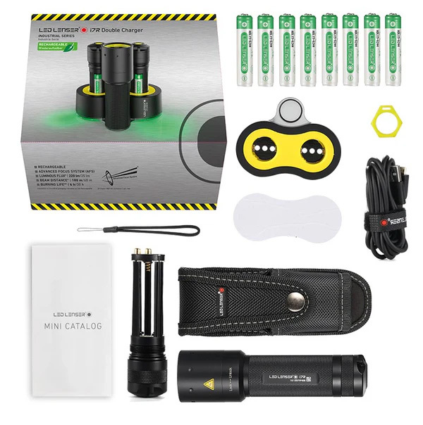 Ledlenser i7DR Rechargeable (Double charger) Flashlight 5507-DR