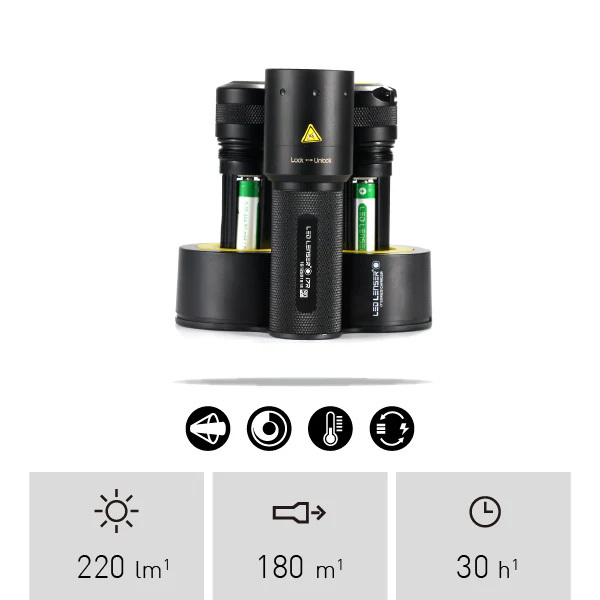 Ledlenser i7DR Rechargeable (Double charger) Flashlight 5507-DR