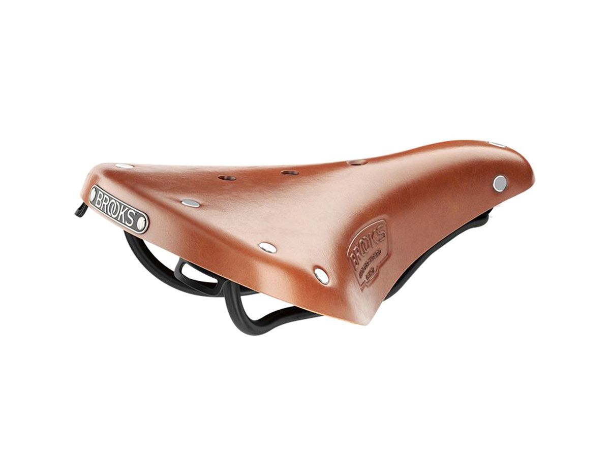 Brooks B17 Short 皮革座墊 蜂蜜色